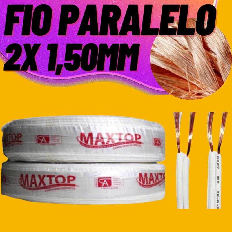 Fio Paralelo 2x1.5mm² 100m