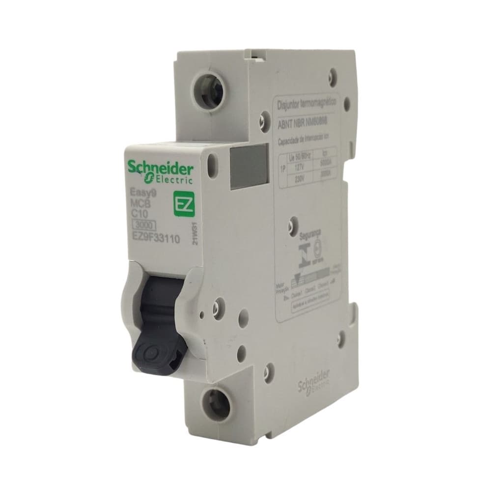 Disjuntor Monopolar 10A Schneider