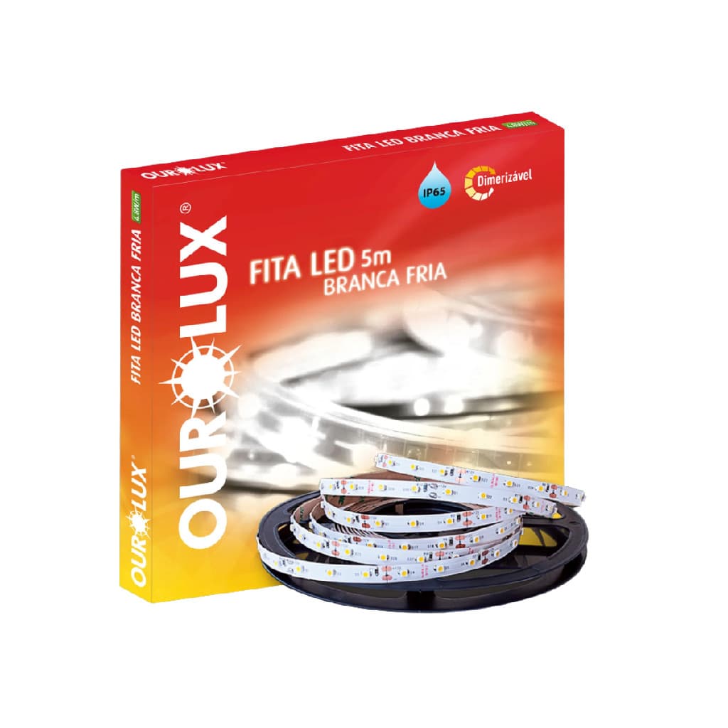 Fita LED 5m 12V 5050 IP20 Branca