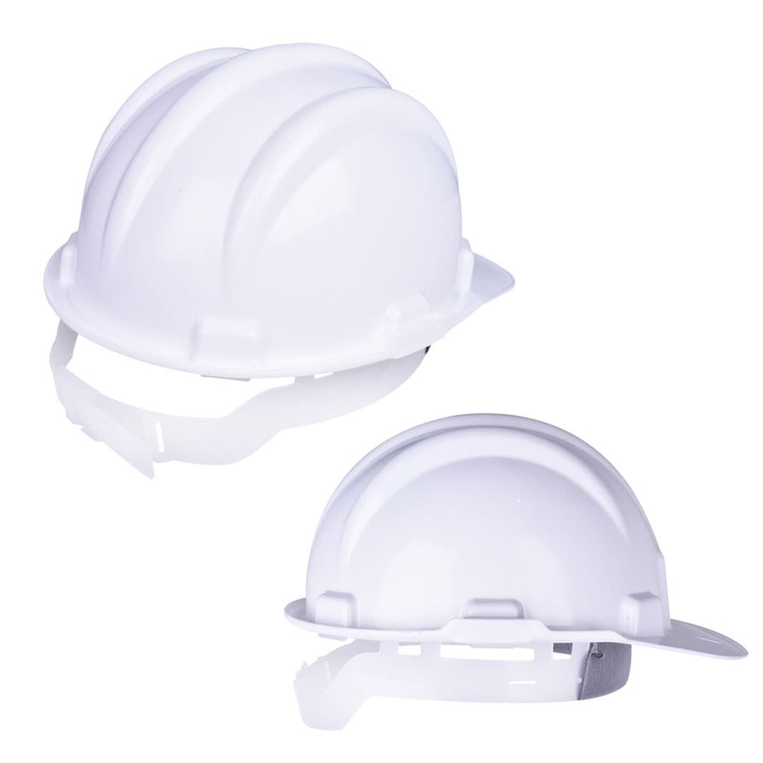 Capacete de Segurança Branco ABS
