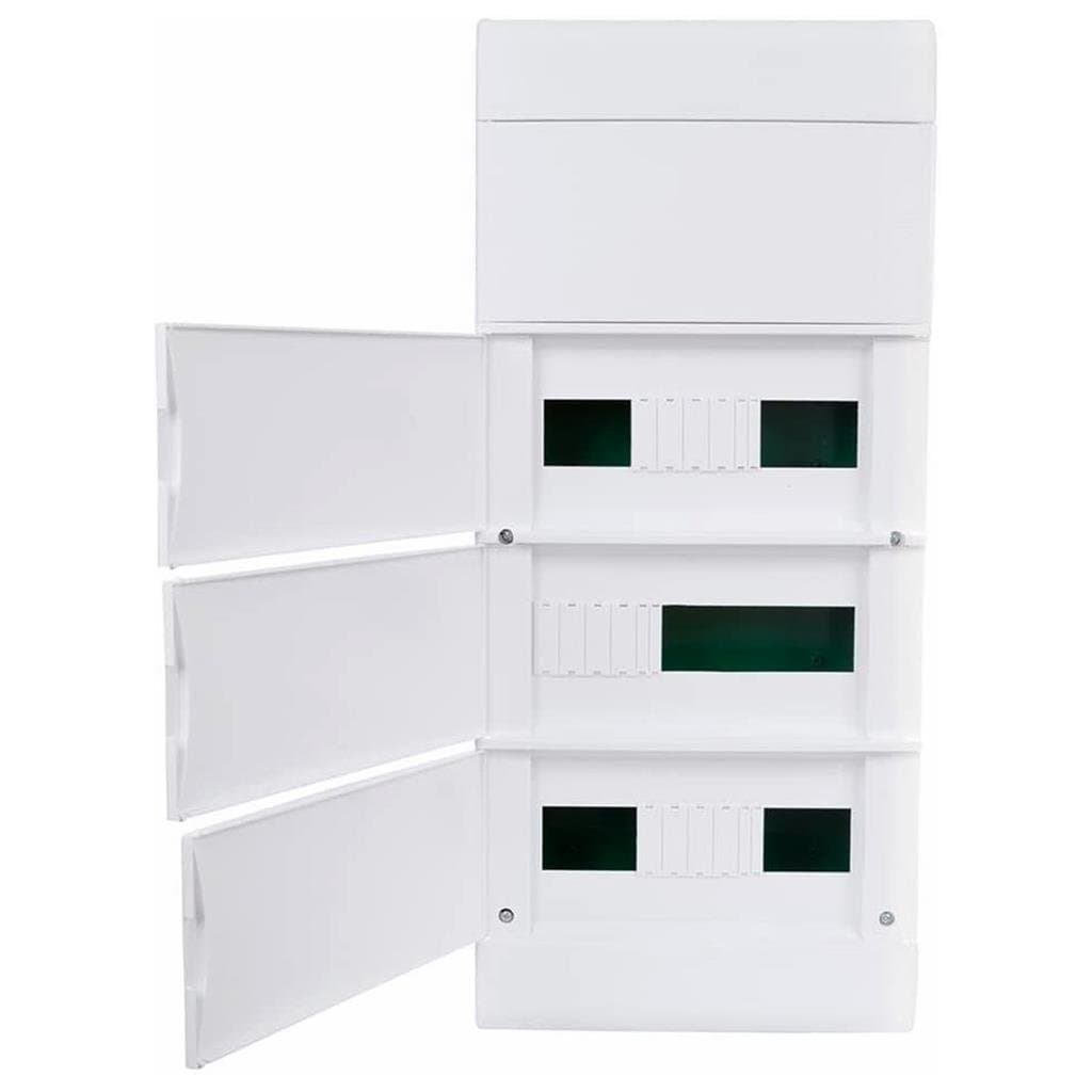 Quadro de Distribuição Trifásico 100A 48 Disjuntores Schneider